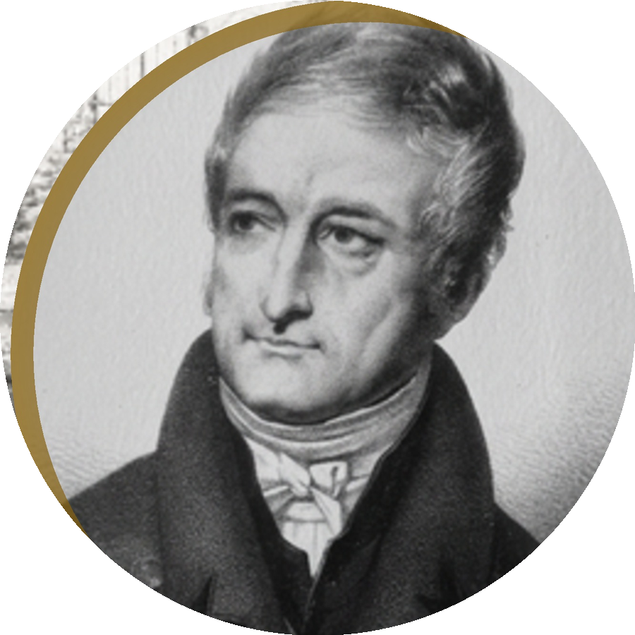 Portrait gravé du Général Auguste de Caffarelli