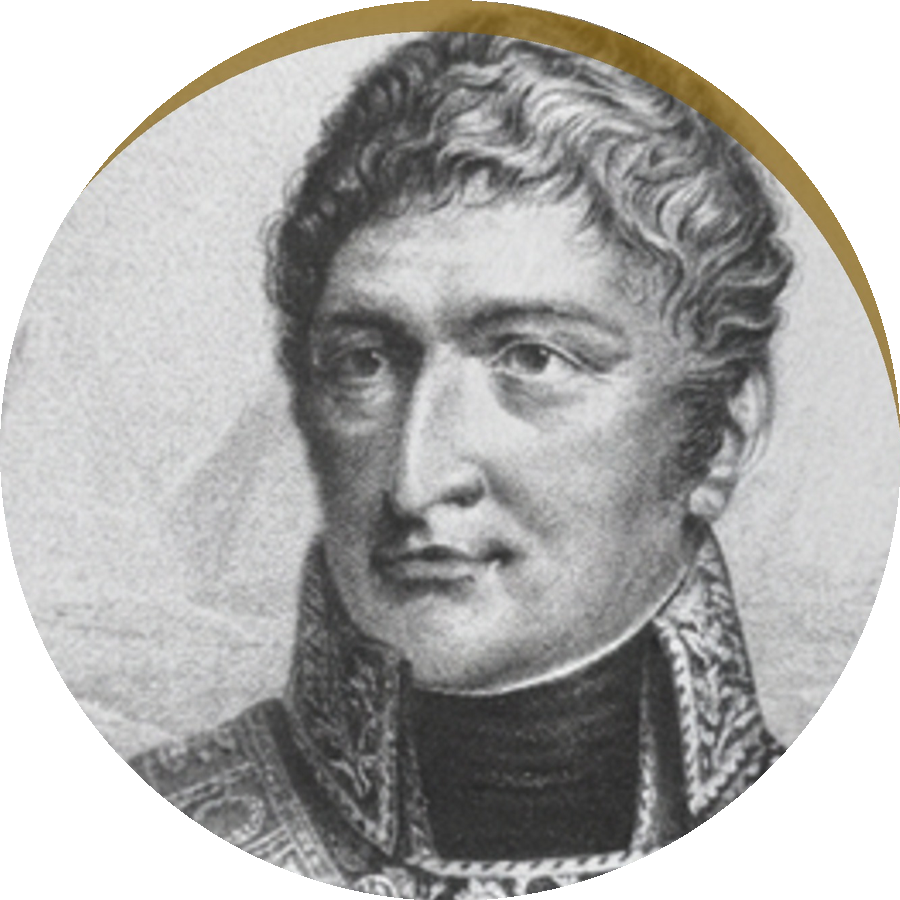 Portrait gravé de Maximilien Caffarelli du Falga